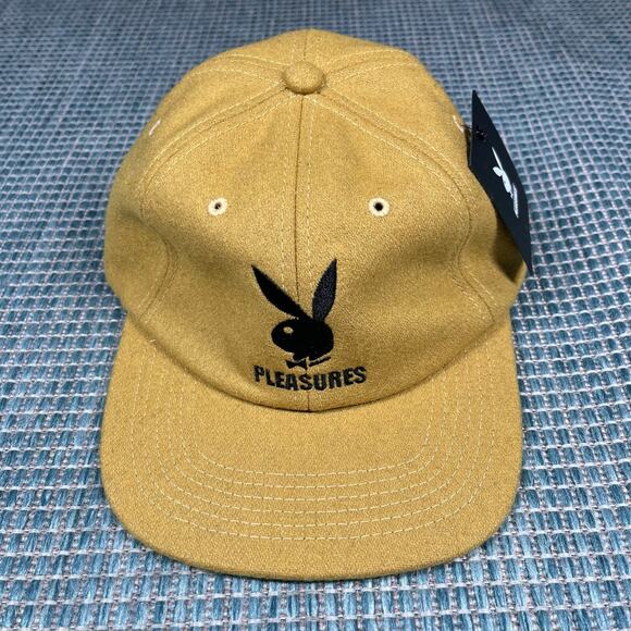 Pleasures x Playboy Wool StrapBack Hat Men’s New - Picture 1 of 7